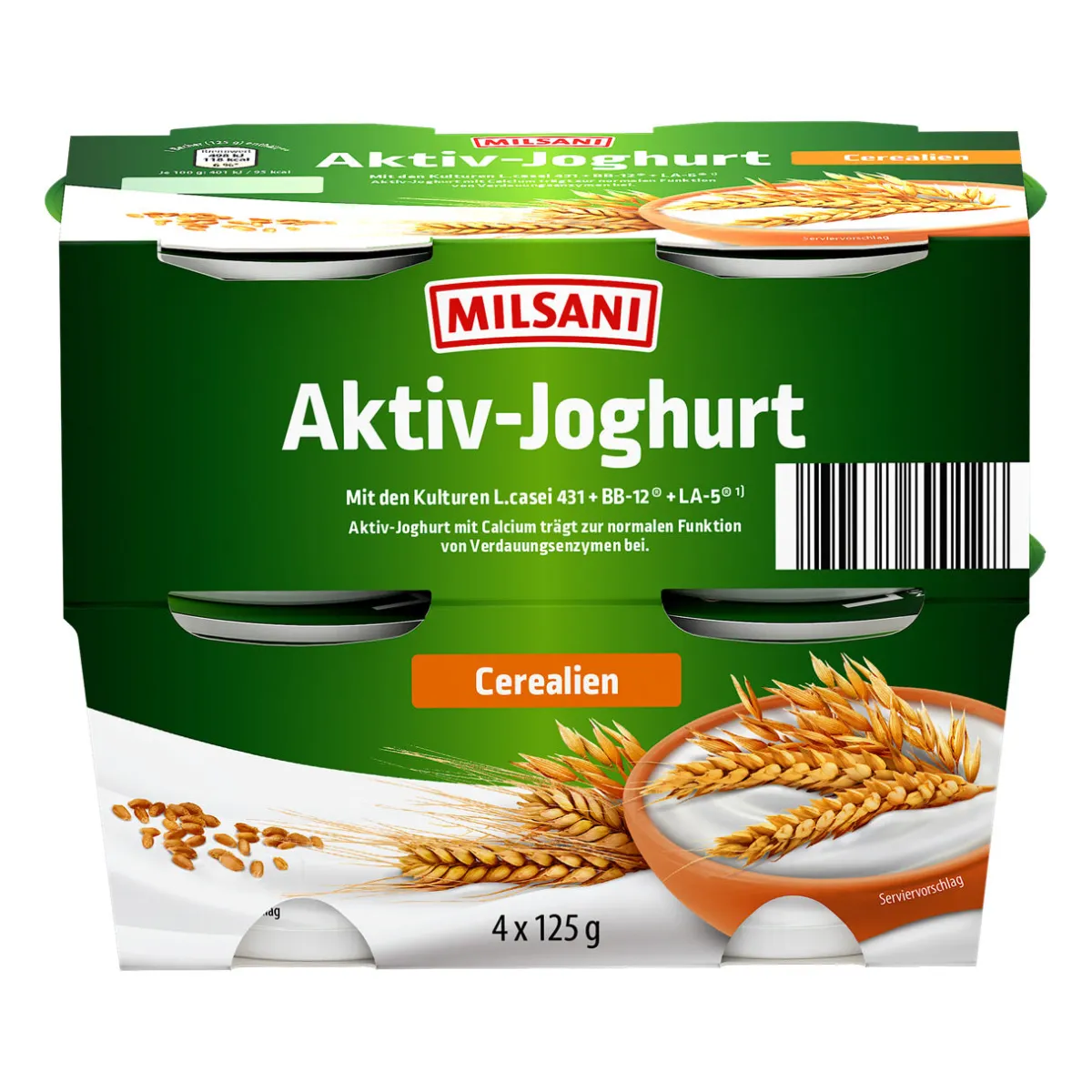 MILSANI Aktiv-Joghurt- Joghurt, Quark & Milchdesserts Bei Aldi Nord.