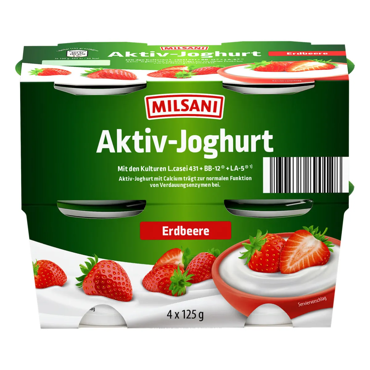 MILSANI Aktiv-Joghurt- Joghurt, Quark & Milchdesserts Bei Aldi Nord.