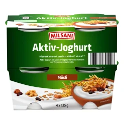 MILSANI Aktiv-Joghurt- Joghurt, Quark & Milchdesserts Bei Aldi Nord.