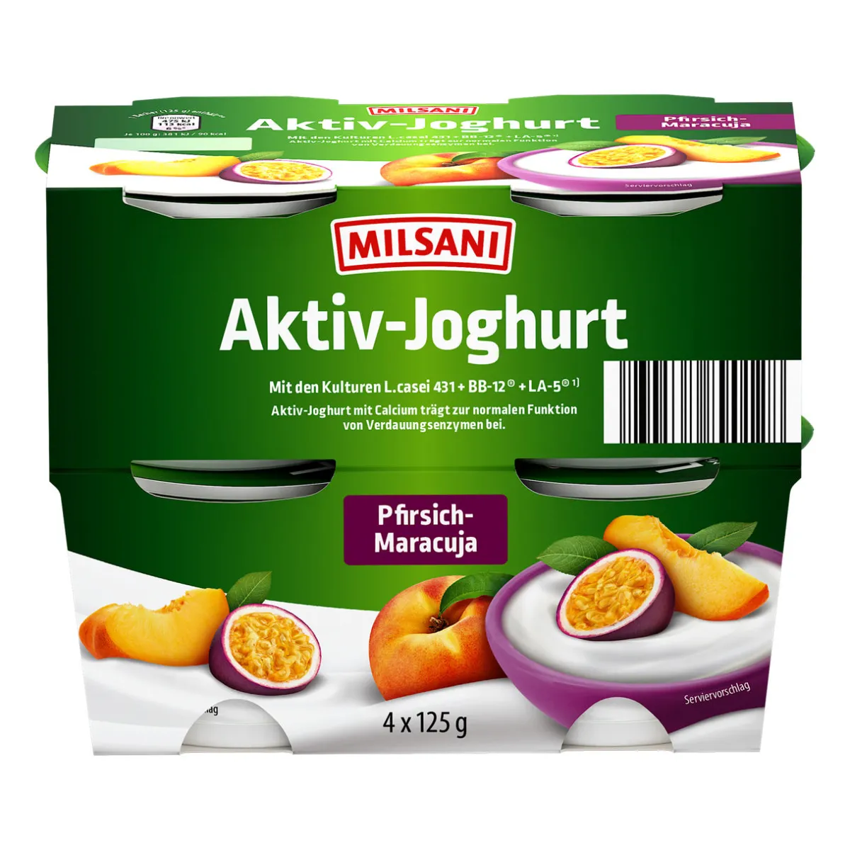 MILSANI Aktiv-Joghurt- Joghurt, Quark & Milchdesserts Bei Aldi Nord.