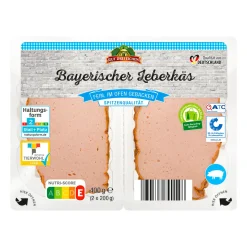 GUT DREI EICHEN Bayerischer Leberkäs- Schweinefleisch Bei Aldi Nord.|Wurstaufschnitt & Streichwurst Bei Aldi Nord.