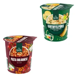 LE GUSTO Bechergericht- Pastagerichte & Instant-Nudeln Bei Aldi Nord.