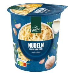 LE GUSTO Bechergericht- Pastagerichte & Instant-Nudeln Bei Aldi Nord.