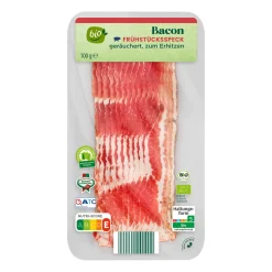 BIO -Bacon- Schweinefleisch Bei Aldi Nord.