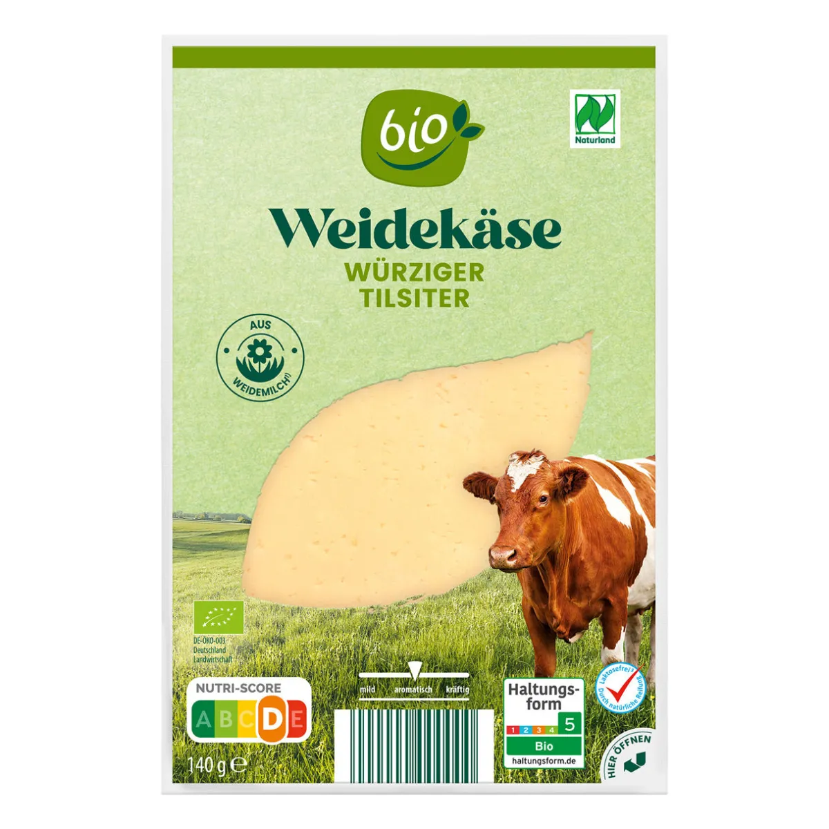 BIO -Bergbauern- / -Weidekäse- Scheibenkäse & Geriebener Käse Bei Aldi Nord.