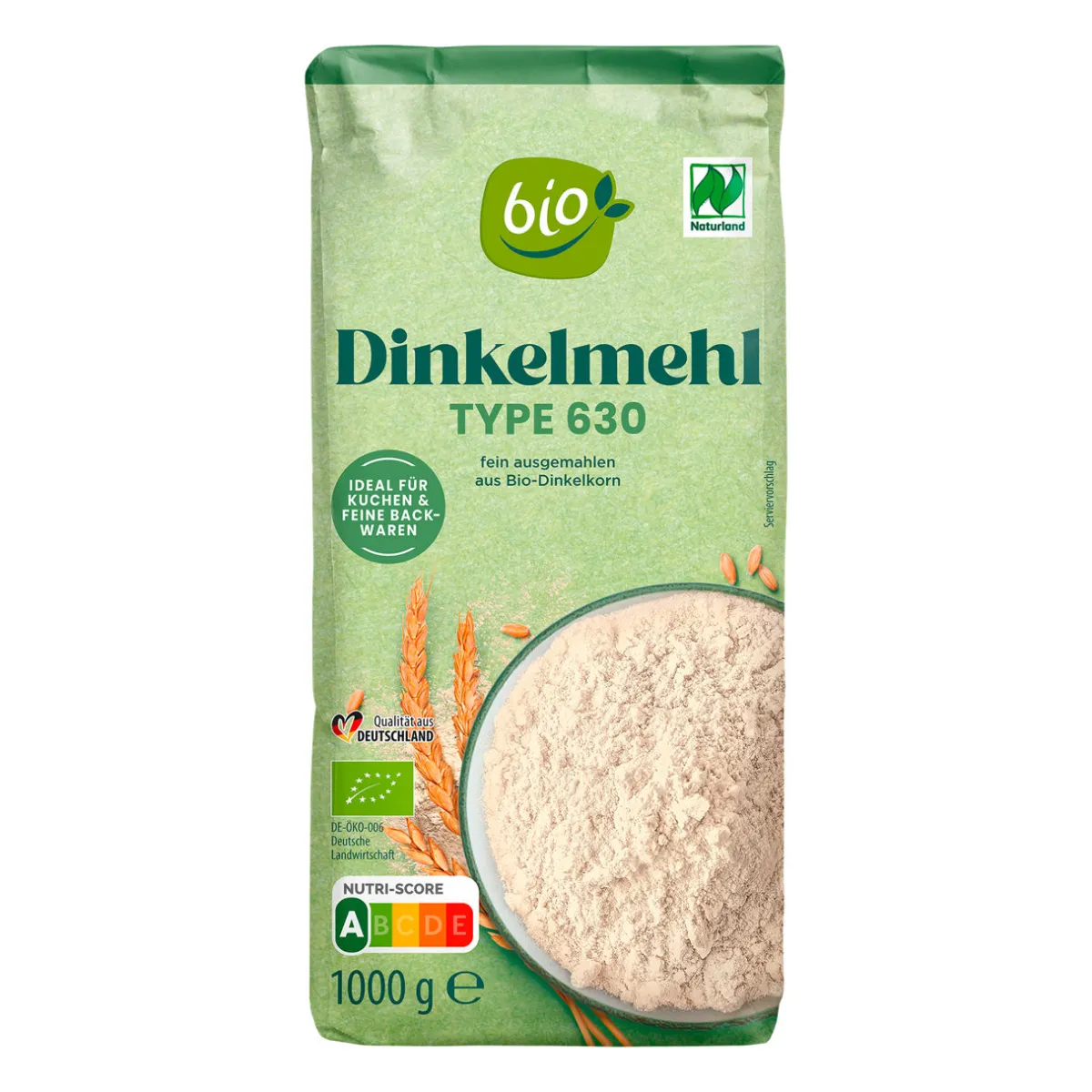 BIO -Dinkelmehl- Mehl, Zucker & Süßungsmittel Bei Aldi Nord.
