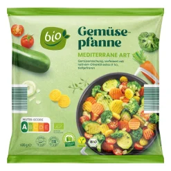 BIO -Gemüsepfanne- Fertiggerichte Für Mikrowelle & Pfanne Bei Aldi Nord.|Tiefkühlgemüse Und -Obst Bei Aldi Nord.