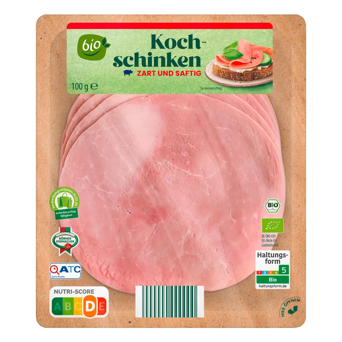 BIO -Kochschinken / -Kasseler- Wurstaufschnitt & Streichwurst Bei Aldi Nord.