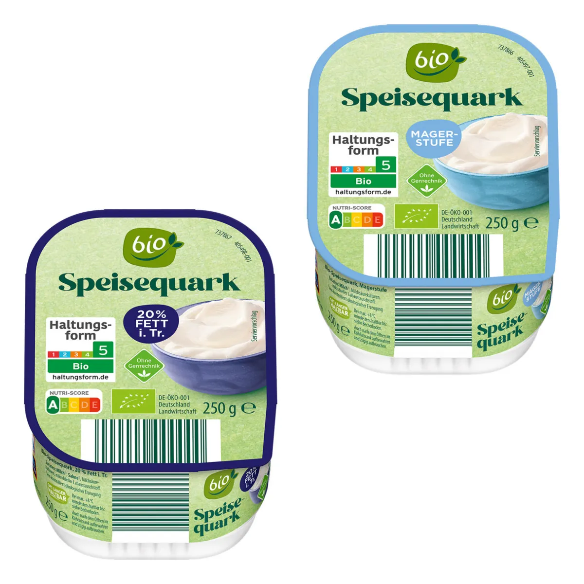BIO -Quark- Joghurt, Quark & Milchdesserts Bei Aldi Nord.