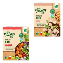 MYVAY Bio-Tofu- Veganer Fleischersatz Bei Aldi Nord.