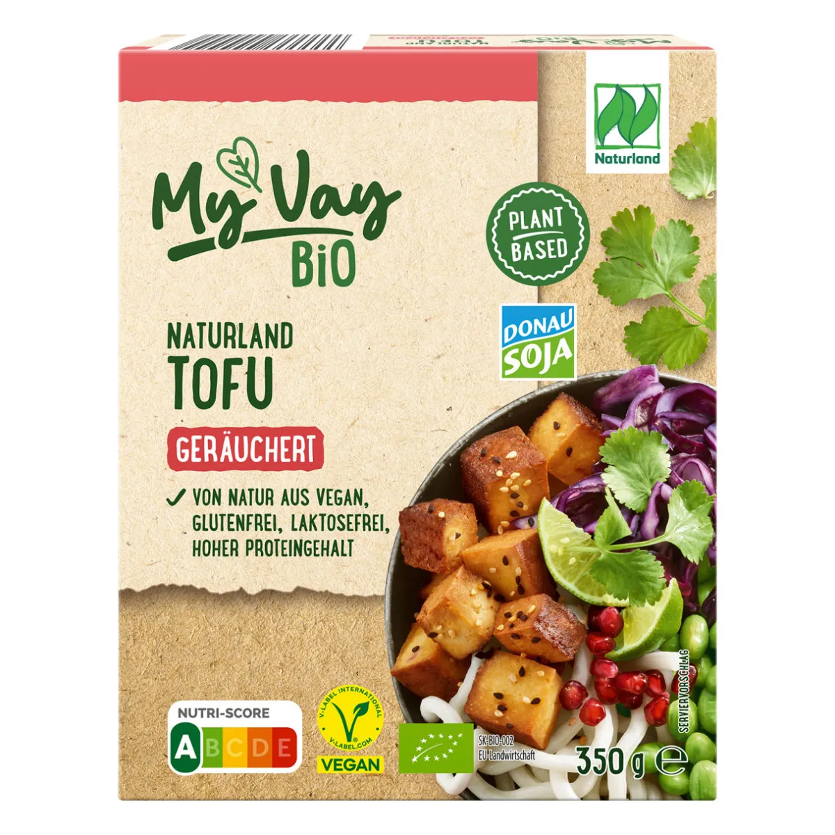 MYVAY Bio-Tofu- Veganer Fleischersatz Bei Aldi Nord.