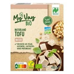 MYVAY Bio-Tofu- Veganer Fleischersatz Bei Aldi Nord.