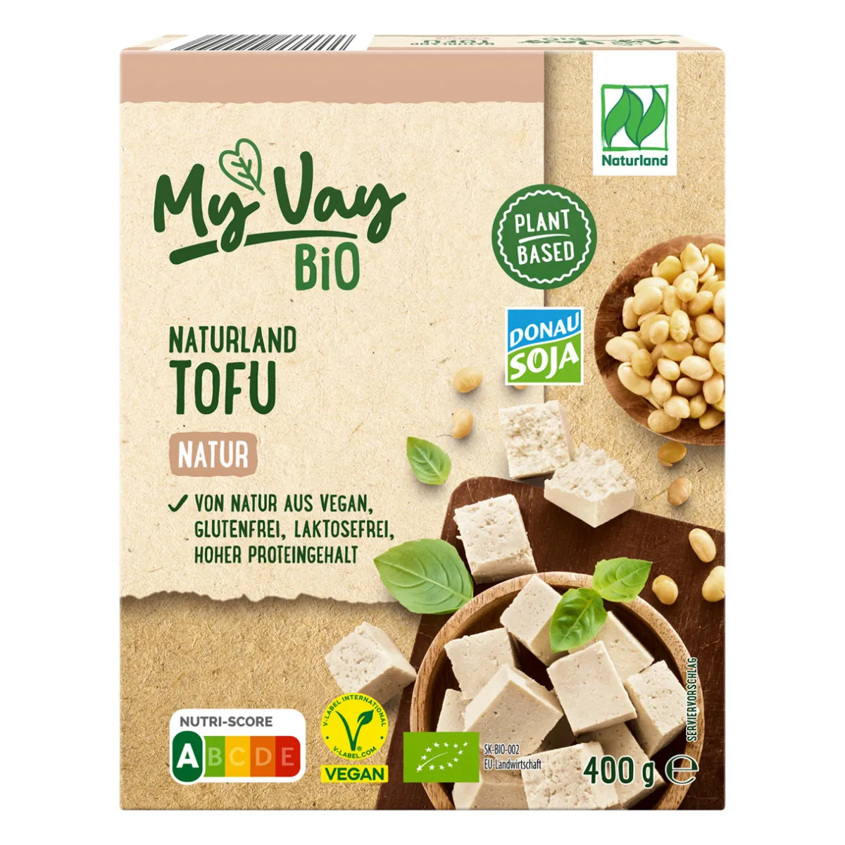 MYVAY Bio-Tofu- Veganer Fleischersatz Bei Aldi Nord.