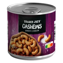 TRADER JOE'S Cashews- Nüsse, Trockenfrüchte, Kerne & Samen Bei Aldi Nord.