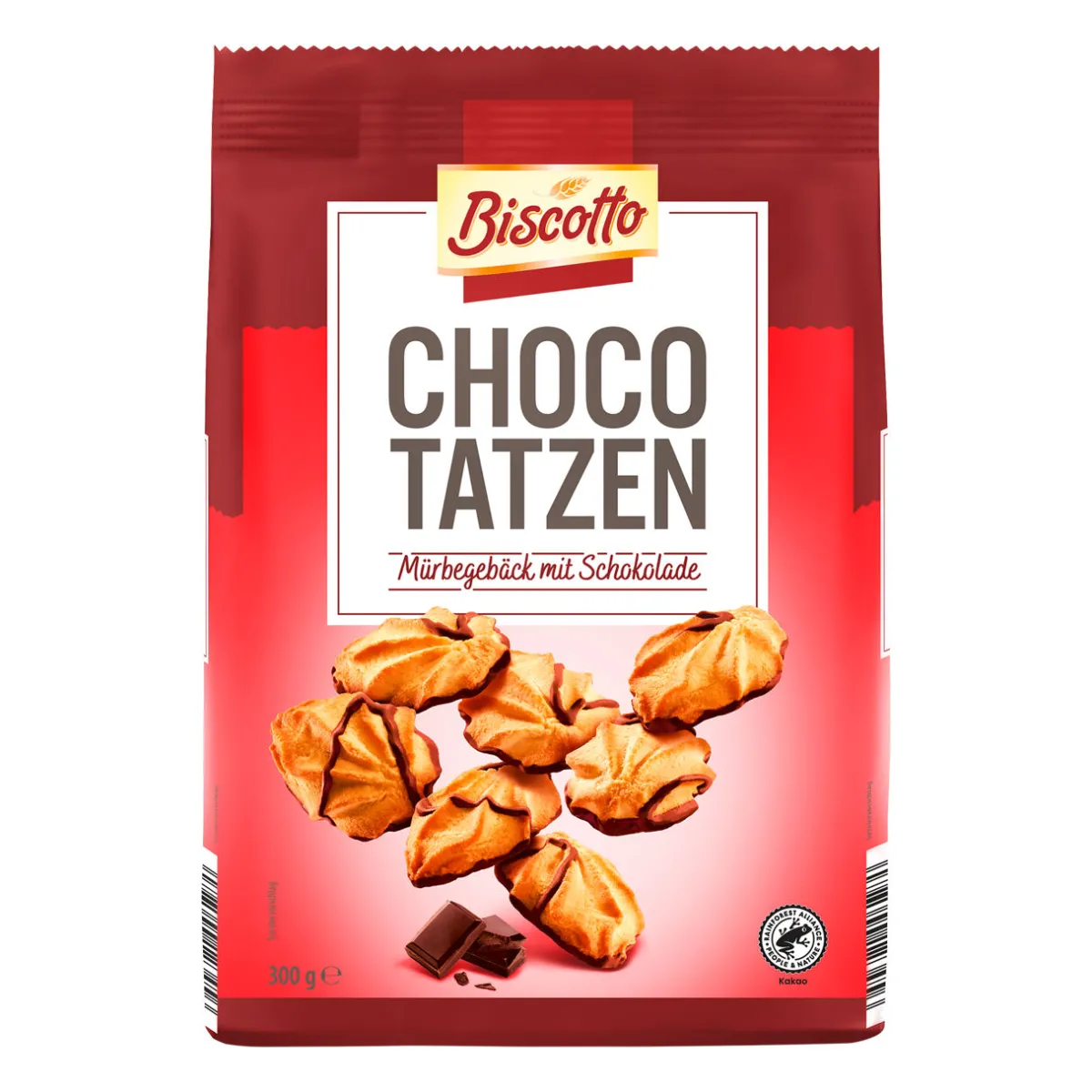 BISCOTTO Choco Kränzel / Choco Tatzen- Kuchen & Gebäck Bei Aldi Nord.