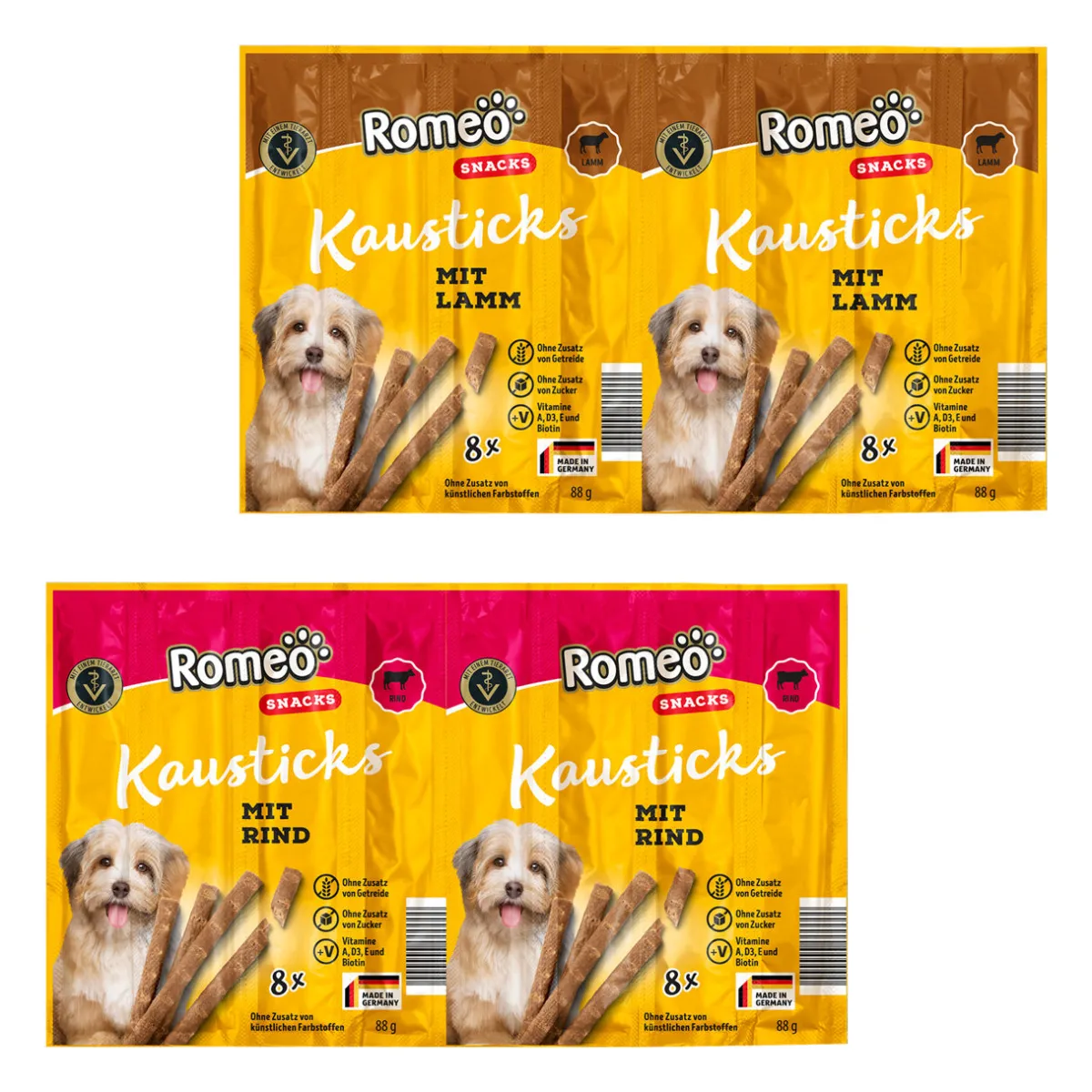 ROMEO Classic Kausticks- Hundefutter & Leckerlies Bei Aldi Nord.
