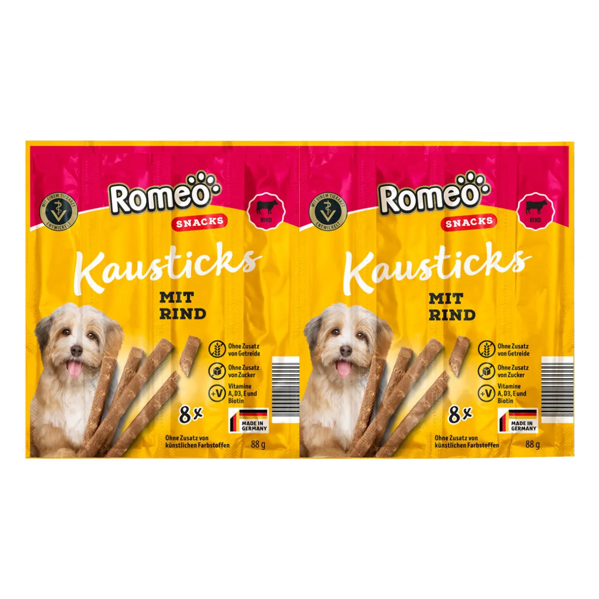 ROMEO Classic Kausticks- Hundefutter & Leckerlies Bei Aldi Nord.