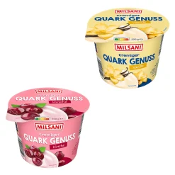 MILSANI Cremiger Quark-Genuss- Joghurt, Quark & Milchdesserts Bei Aldi Nord.