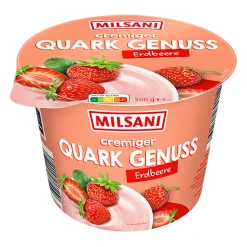 MILSANI Cremiger Quark-Genuss- Joghurt, Quark & Milchdesserts Bei Aldi Nord.