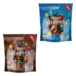 CHOCEUR Crispies / Schokolinsen- Pralinen & Schoko-Snacks Bei Aldi Nord.