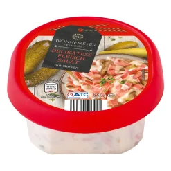 WONNEMEYER Delikatess Fleischsalat- Wurstaufschnitt & Streichwurst Bei Aldi Nord.
