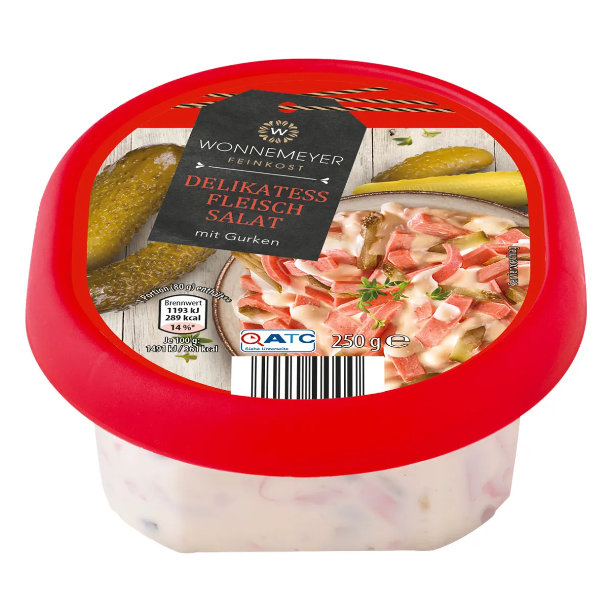 WONNEMEYER Delikatess Fleischsalat- Wurstaufschnitt & Streichwurst Bei Aldi Nord.