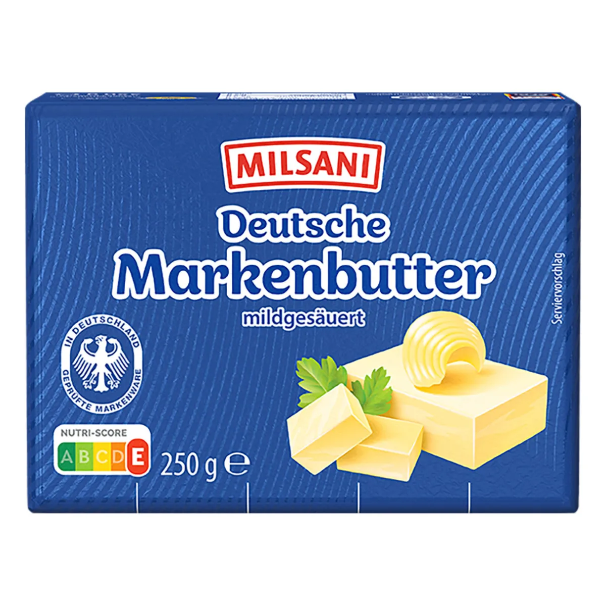 MILSANI Deutsche Markenbutter- Butter, Sahne & Sauerrahm Bei Aldi Nord
