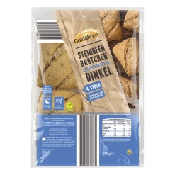 GOLDÄHREN Dinkel Steinofenbrötchen- Brötchen & Croissants Bei Aldi Nord.