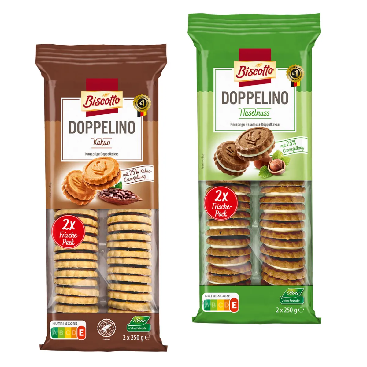 BISCOTTO Doppelino- Kekse & Cookies Bei Aldi Nord.