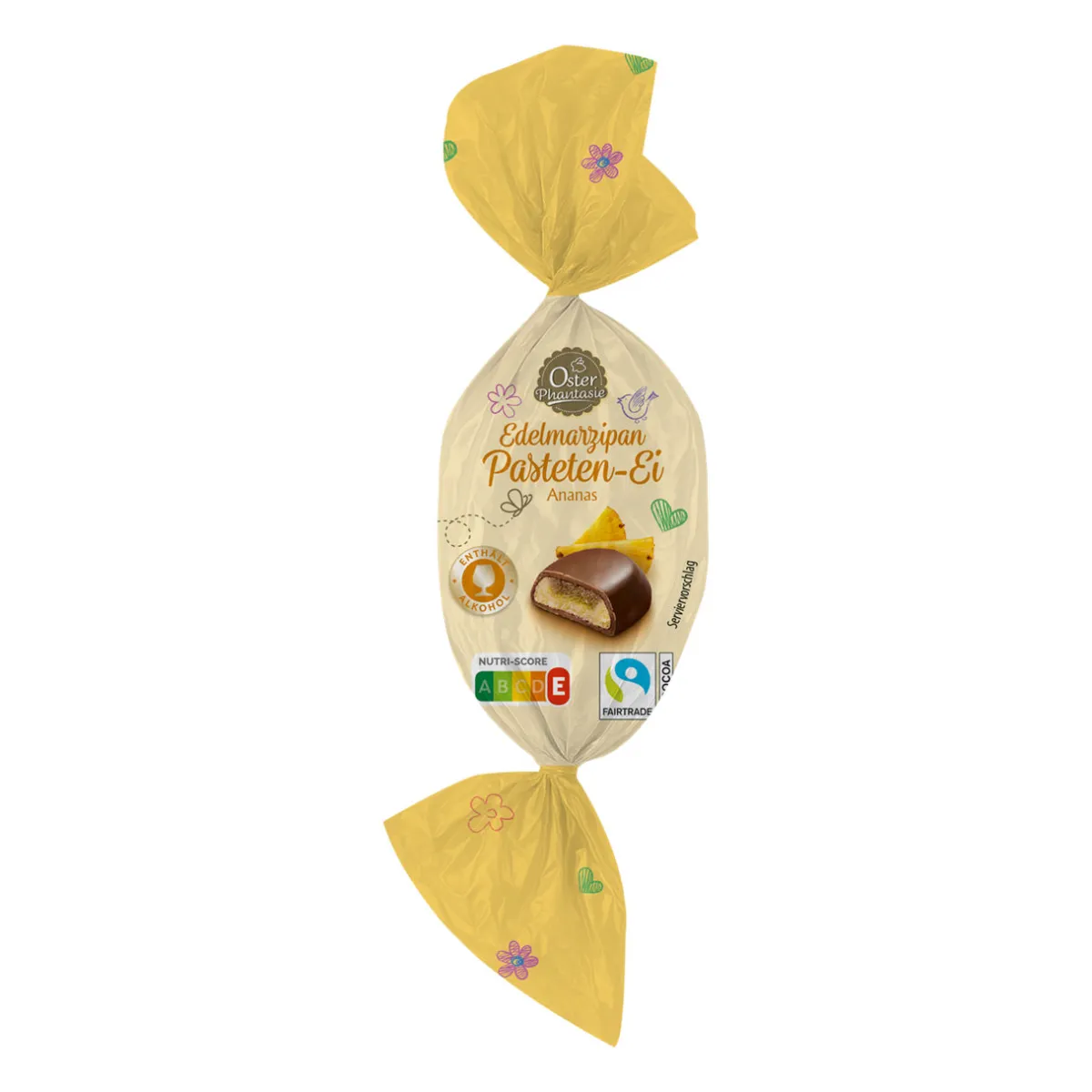OSTERPHANTASIE Edelmarzipan-Pasteten-Eier- Osterschokolade & Süßigkeiten Bei Aldi Nord.