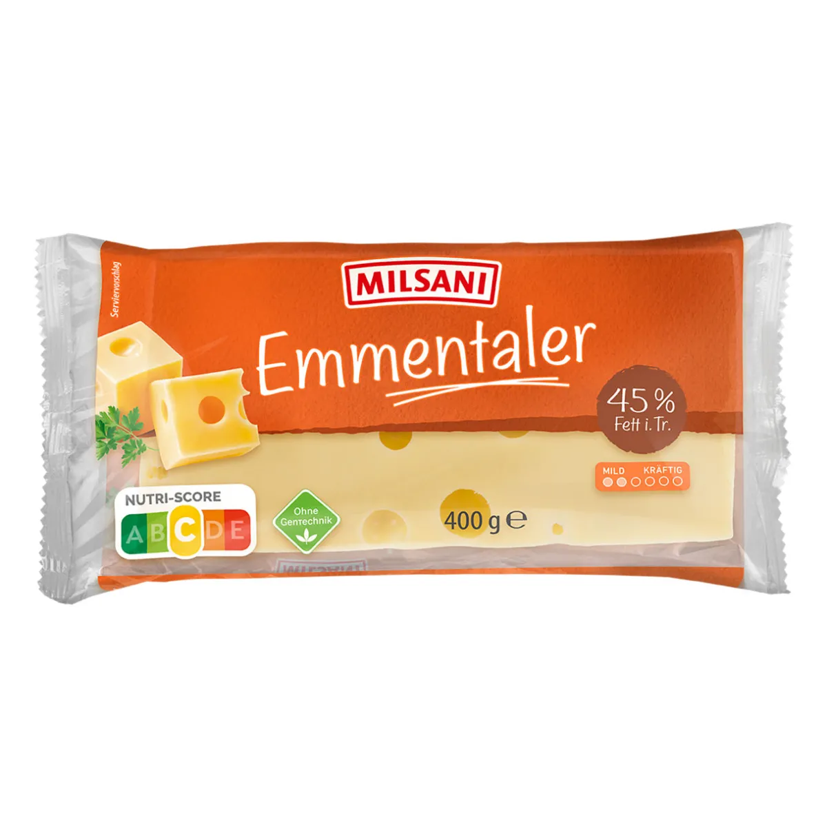 MILSANI Emmentaler- Hartkäse & Käse Am Stück Bei Aldi Nord.