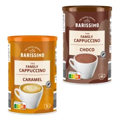 Barissimo Family Cappuccino- Kaffee Bei Aldi Nord.
