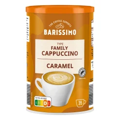 Barissimo Family Cappuccino- Kaffee Bei Aldi Nord.
