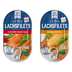 ALMARE Feine Lachsfilets- Dosenfisch & Tiefkühlfisch Bei Aldi Nord
