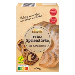 GOLDÄHREN Feine Speisestärke- Backzutaten, Backmischungen & Dekor Bei Aldi Nord.|Vegane Fertigprodukte & Vorräte Bei Aldi Nord.