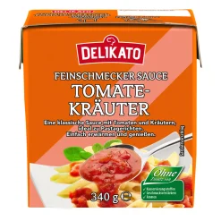 DELIKATO Feinschmecker Sauce- Dips, Saucen & Dressings Bei Aldi Nord.