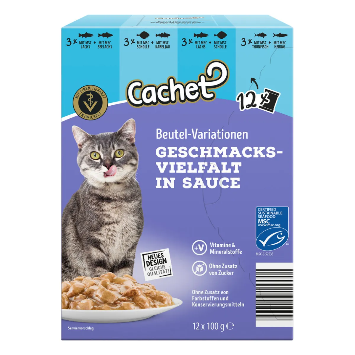 CACHET Feuchtfutter- Katzenfutter & Katzenstreu Bei Aldi Nord.