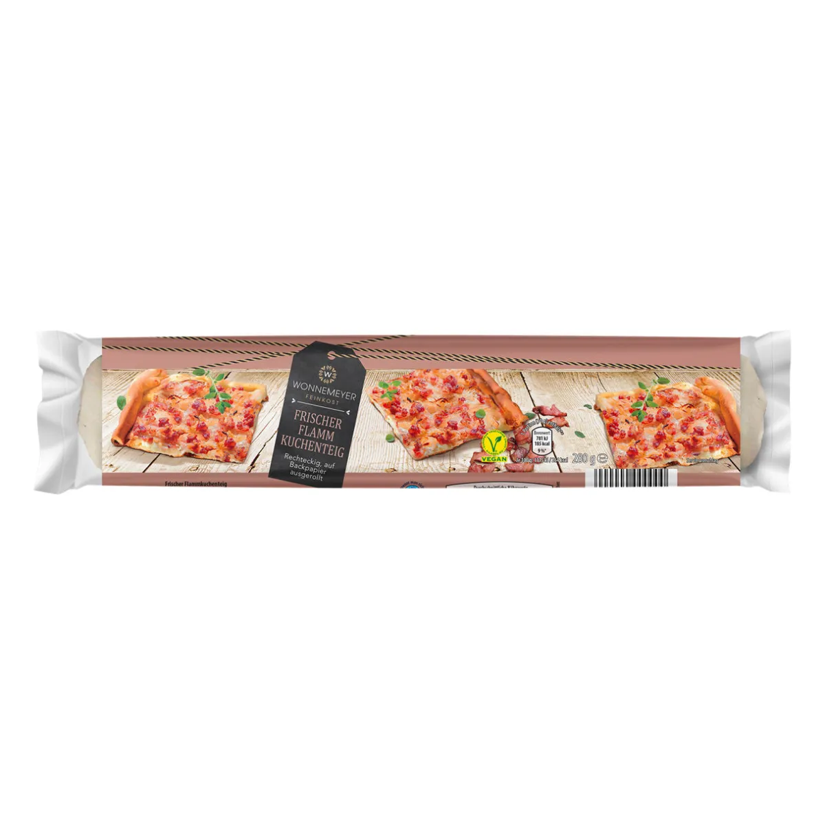 WONNEMEYER Flammkuchenteig- Vegane Fertigprodukte & Vorräte Bei Aldi Nord.