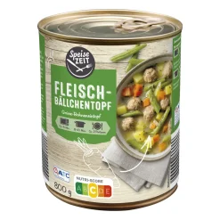 SPEISEZEIT Fleischbällchentopf- Suppen & Eintöpfe Bei Aldi Nord.