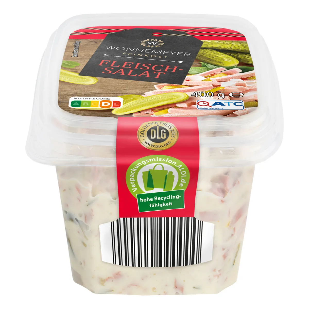 WONNEMEYER Fleischsalat- Wurstaufschnitt & Streichwurst Bei Aldi Nord.