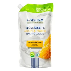 LACURA Flüssigseife Nachfüllbeutel- Seife Und Handpflege Bei Aldi Nord.