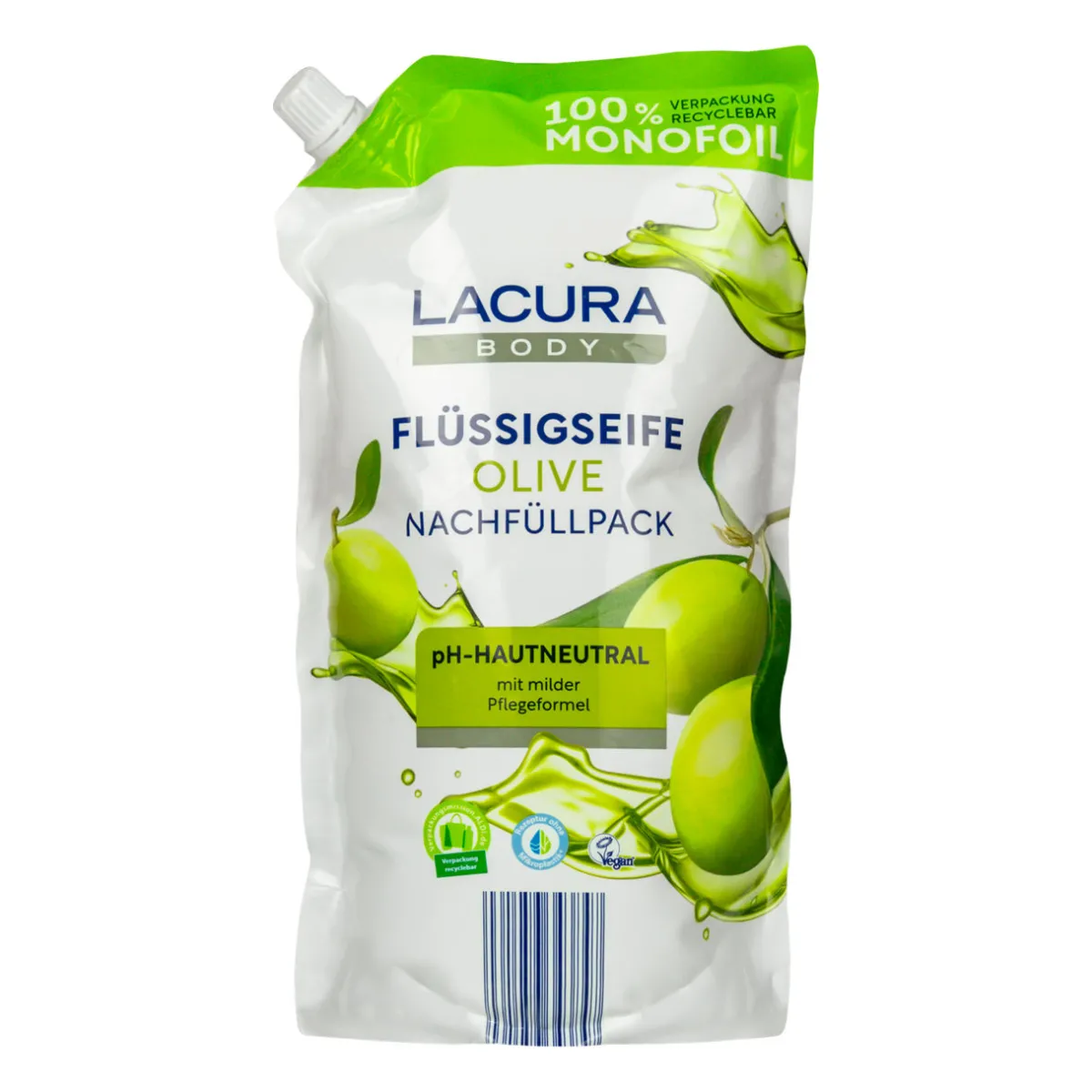 LACURA Flüssigseife Nachfüllbeutel- Seife Und Handpflege Bei Aldi Nord.