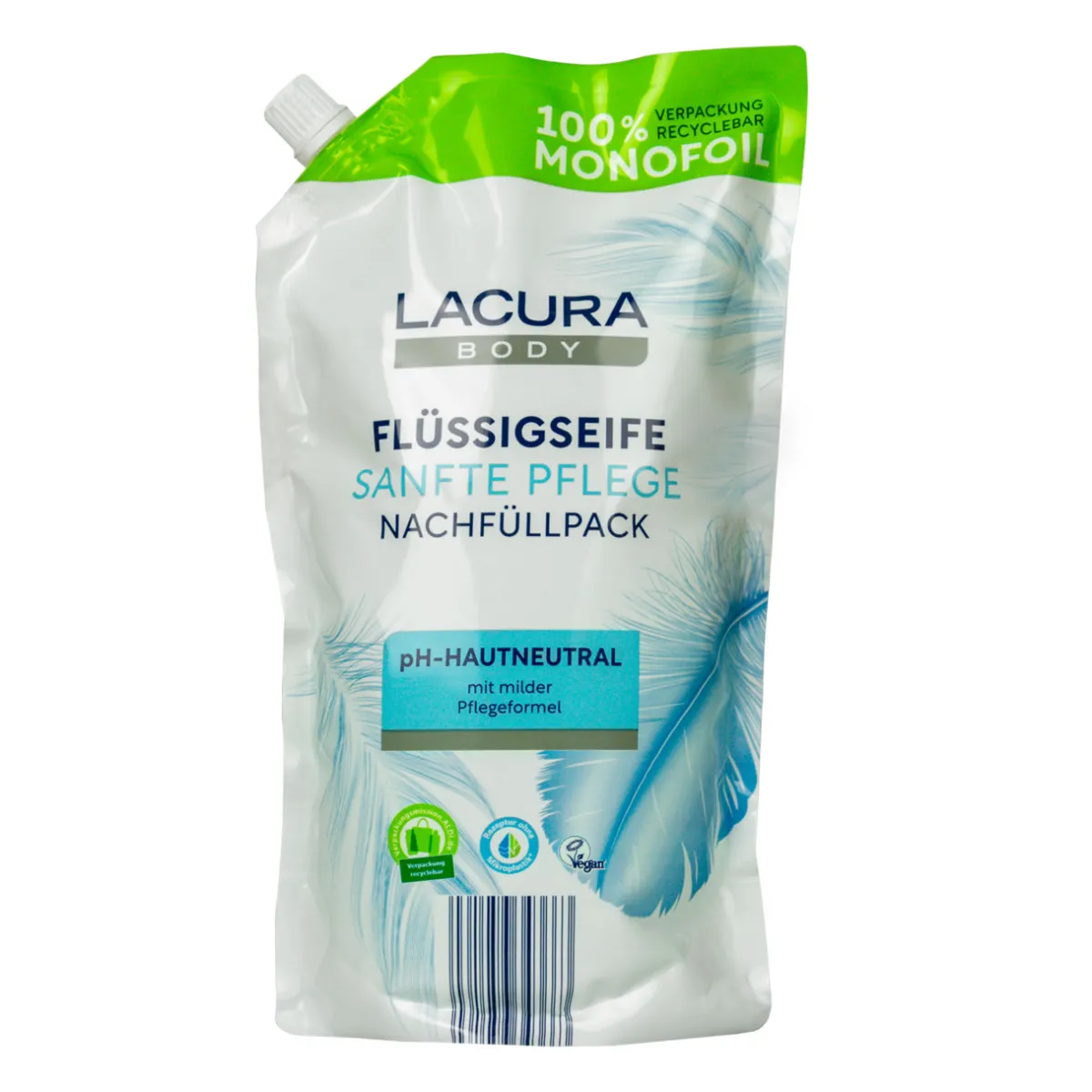 LACURA Flüssigseife Nachfüllbeutel- Seife Und Handpflege Bei Aldi Nord.