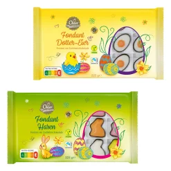 OSTERPHANTASIE Fondant-Figuren- Osterschokolade & Süßigkeiten Bei Aldi Nord.
