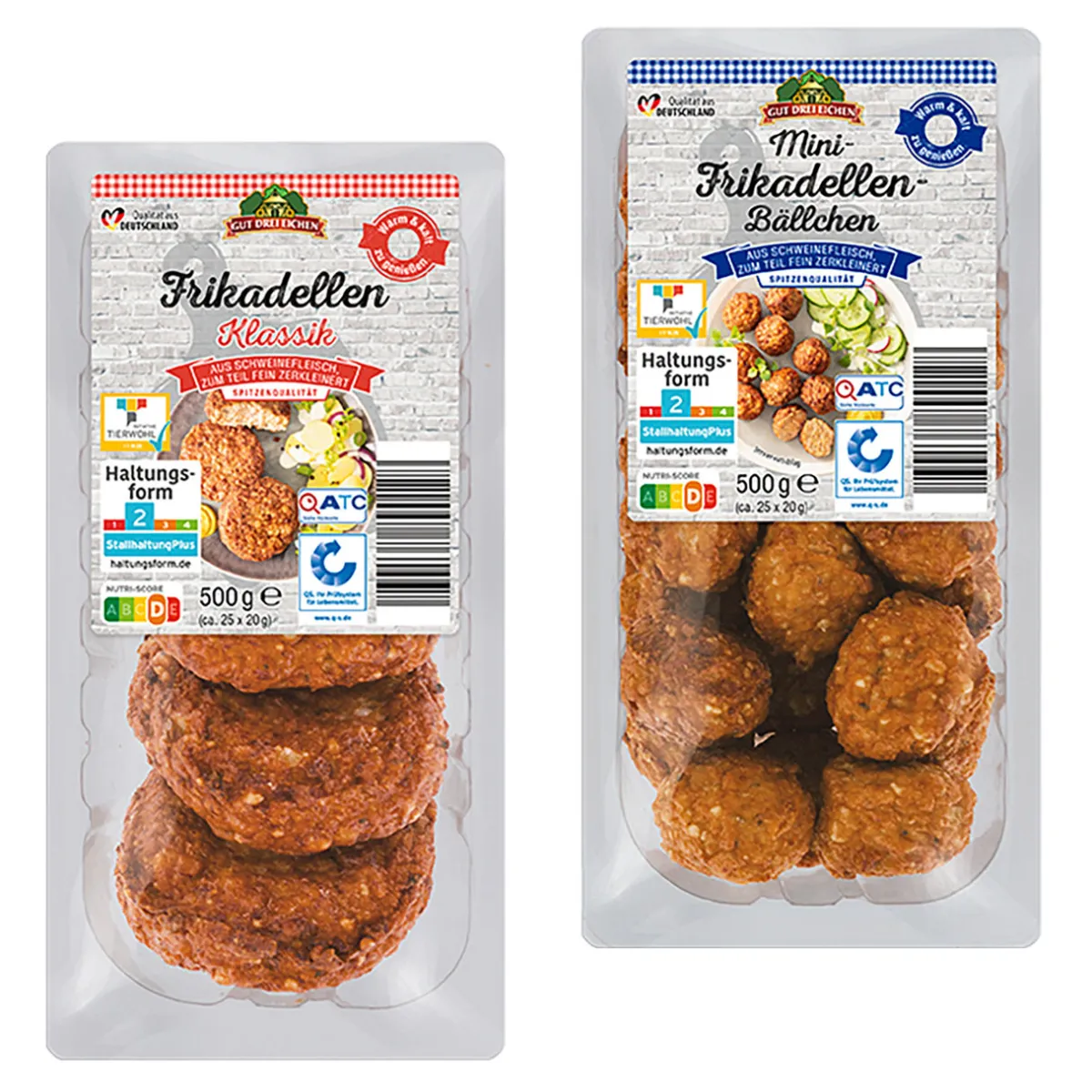 GUT DREI EICHEN Frikadellen- Schweinefleisch Bei Aldi Nord.