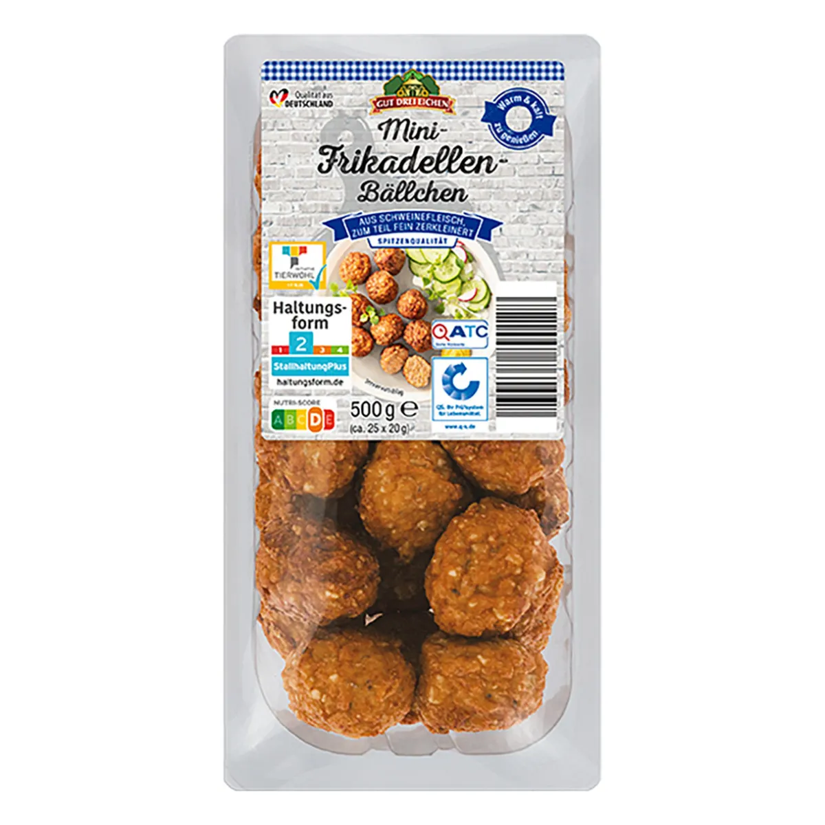 GUT DREI EICHEN Frikadellen- Schweinefleisch Bei Aldi Nord.