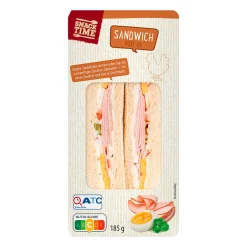 SNACK TIME Frische Sandwiches- Salat-Menüs Und Sandwiches Bei Aldi Nord.