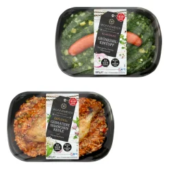 WONNEMEYER Frisches Fertiggericht- Fertiggerichte Für Mikrowelle & Pfanne Bei Aldi Nord.