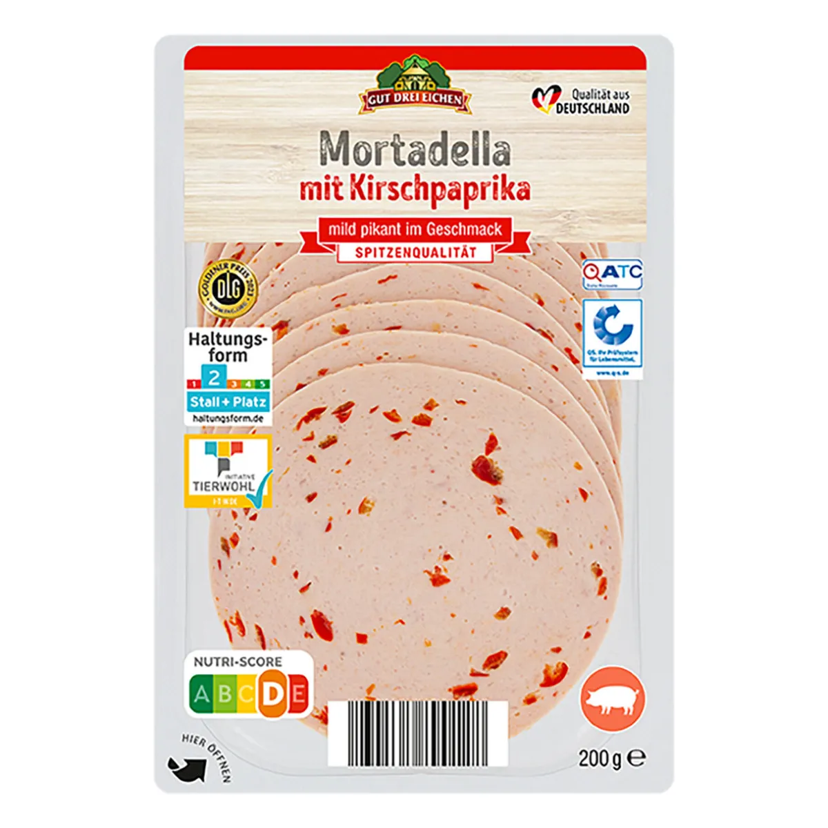 GUT DREI EICHEN Frischwurstaufschnitt- Schweinefleisch Bei Aldi Nord.|Wurstaufschnitt & Streichwurst Bei Aldi Nord.
