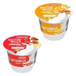MILSANI Fruchtbuttermilch-Dessert- Joghurt, Quark & Milchdesserts Bei Aldi Nord.|Desserts & Süßspeisen Bei Aldi Nord.